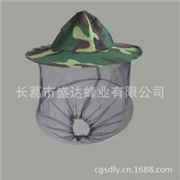 环保迷彩帽防蜂帽 牛仔蜂帽 面罩 优质热销蜂帽 蜂具